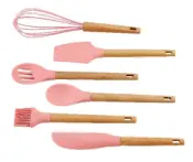 6-Piece Silicone Kitchen Utensil Set