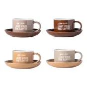Ceramic Cup and Saucer