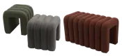Velvet Foot Stool