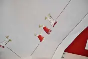 Three Wise Men Hand-Stitched Tablecloth