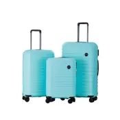 VANILLE ABS 3-Piece Trolley Luggage Set