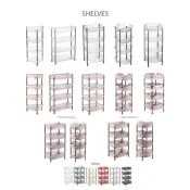 Plastic Storage Shelves