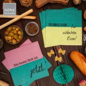 HOME FASHION Message Napkins