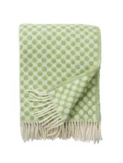 Klippan Gotland Dots Green Plaid 2085-81