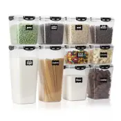 Square High Plastic Food Container Set