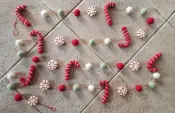 Christmas Candy Garland