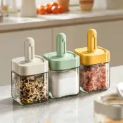 Square Spice Jar