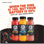 Energy Drink Product Range