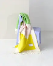 Maison Deux Color Block Blankets