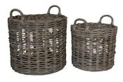 Rattan Basket Storage - B 19025 JG S/2