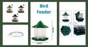 Durable Plastic Bird Feeder