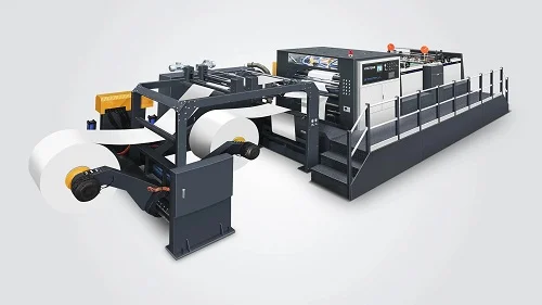 Synchronized High-Speed Paper Roll Sheet Cutting Machine