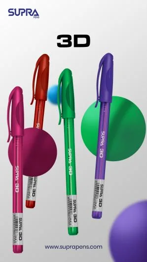 Supra 3D Ball Pens