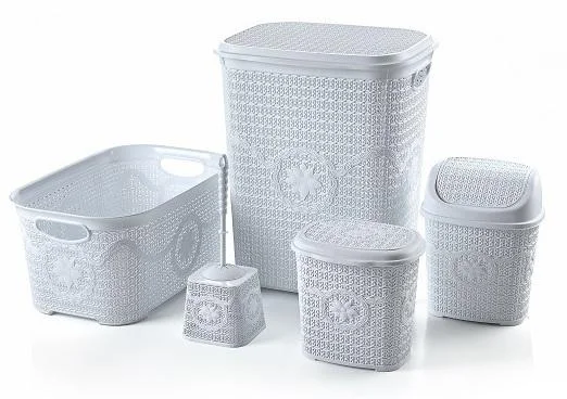 KNIT Bathroom Set 5 Pieces ASD171