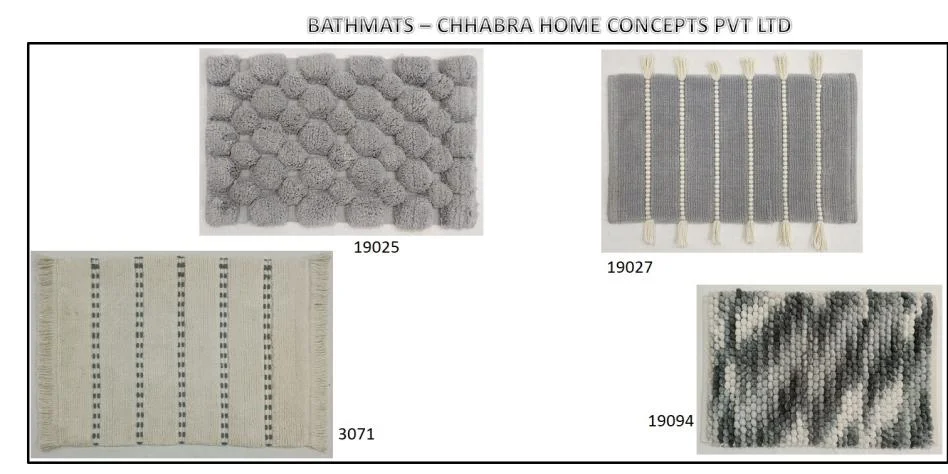Cotton and Micro Polyester Bathmats