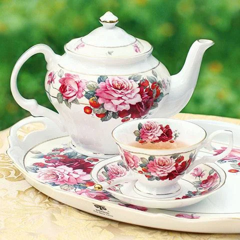 Rose Garden Teaware