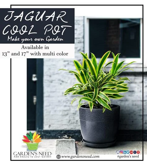 Jaguar Cool Plastic Pot