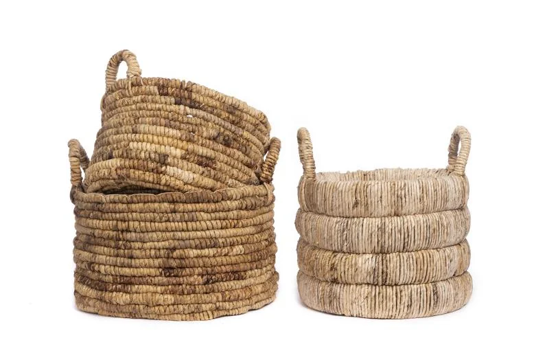 Chunky Banana Bark Roll Basket