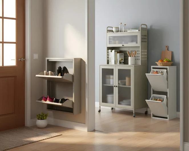 Metal Shoe Multi Purpose and Kitchen Cabinets