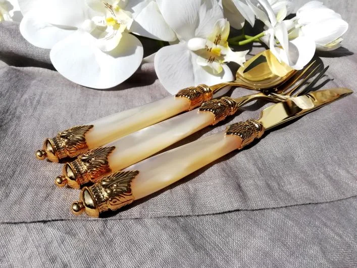 Arianna Gold Cutlery Collection