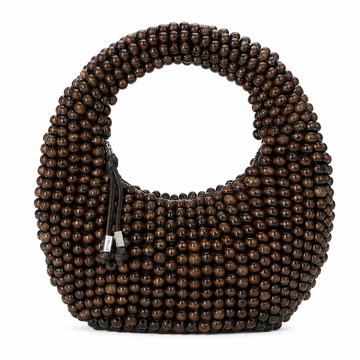 Noxara Ebene handmade wooden handbag