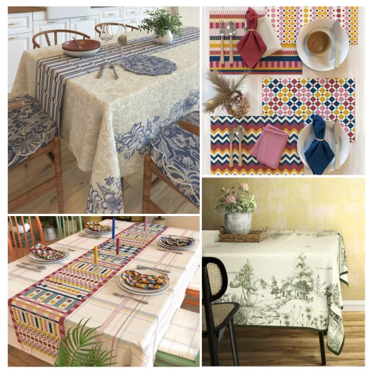Table Textiles Cotton Sustainable