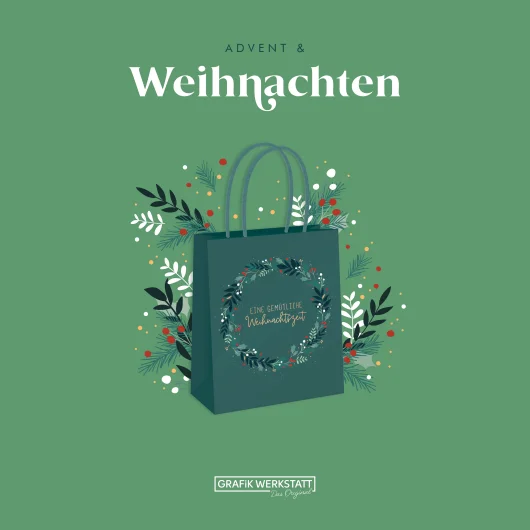 Weihnachten Christmas Porcelain Decor