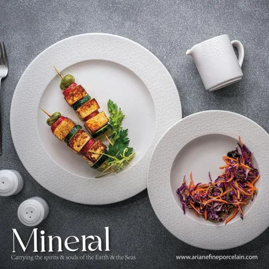 Mineral Porcelain Tableware Collection
