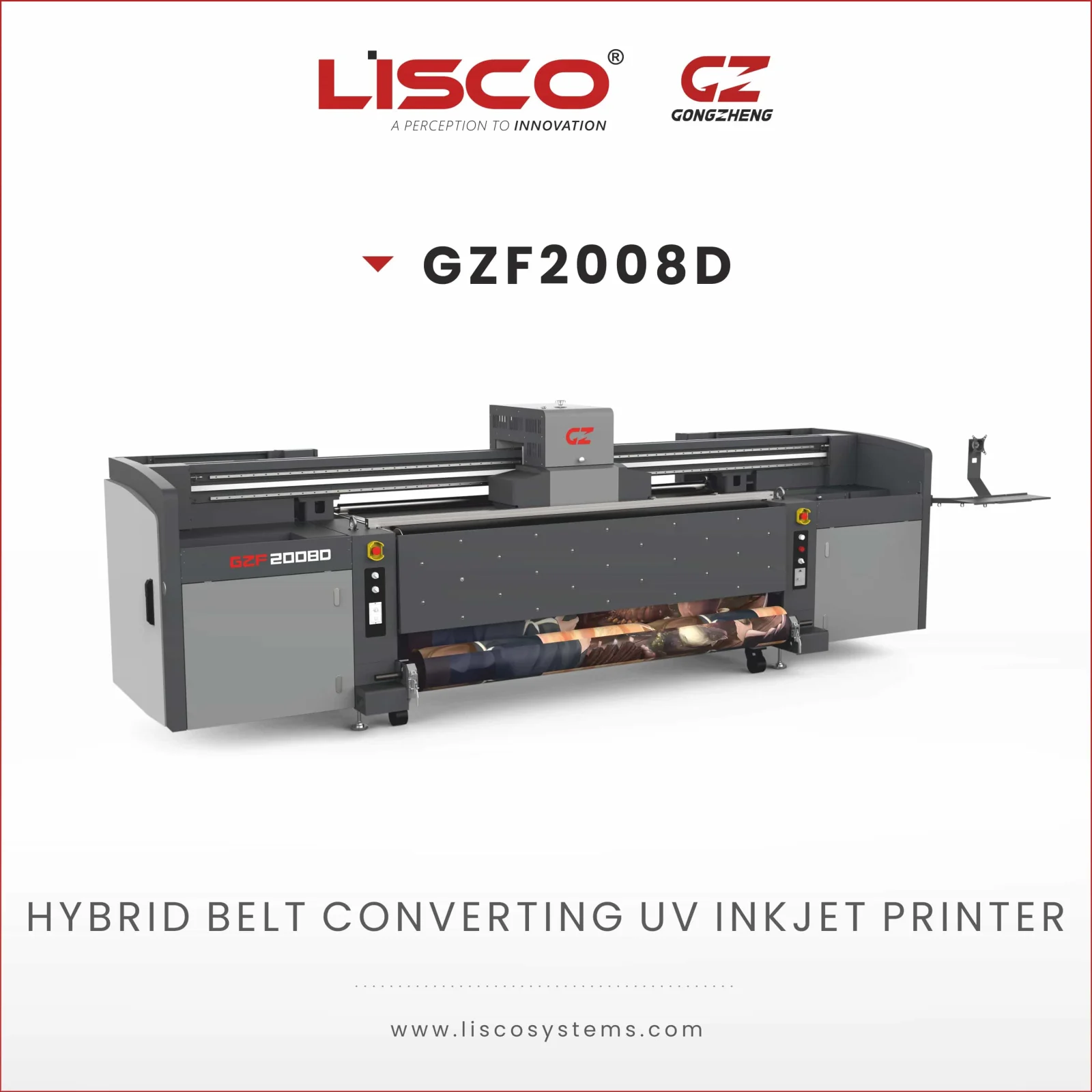 UV Hybrid Inkjet Printer DC1800UV