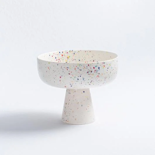 New Party Cake Stand 28cm White