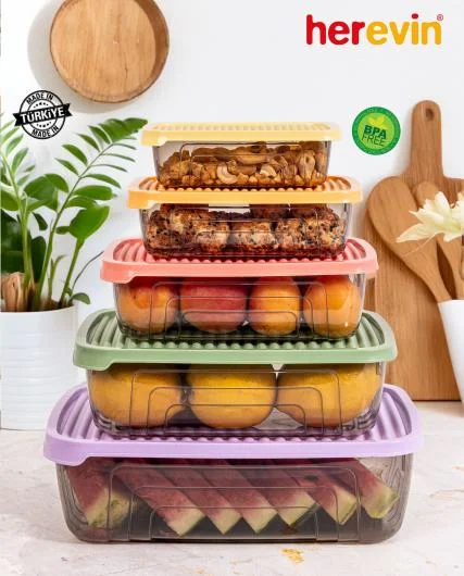 5-Piece Plastic Storage Set