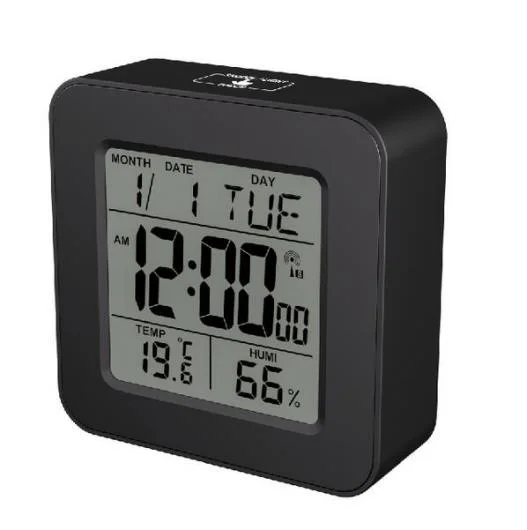 Radio-Controlled LCD Clock with Calendar