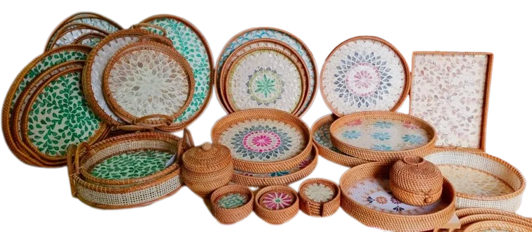 Rattan and Ceramic Products