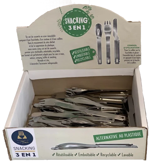 Snacking Set 3 Nestable Cutlery