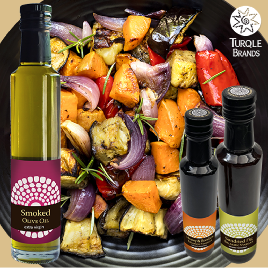 Huile d'Olive Fumée & Réductions Balsamiques