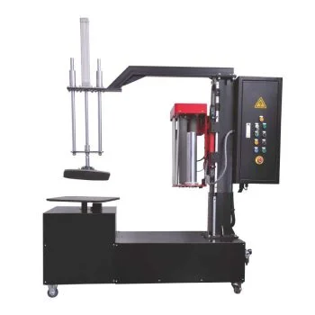 Stretch Wrapping Machine with Up and Down Drive