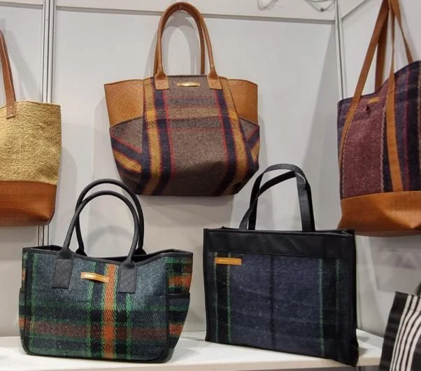Recycled Wool Blanket Bags