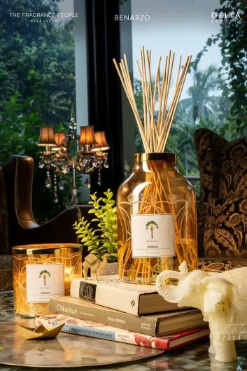 Benarzo Diffusore di Reed e Candele di Lusso