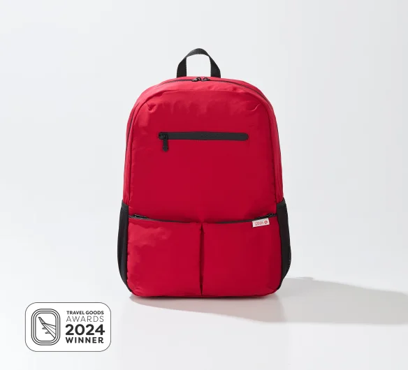 Foldable Backpack Recycled Bottle