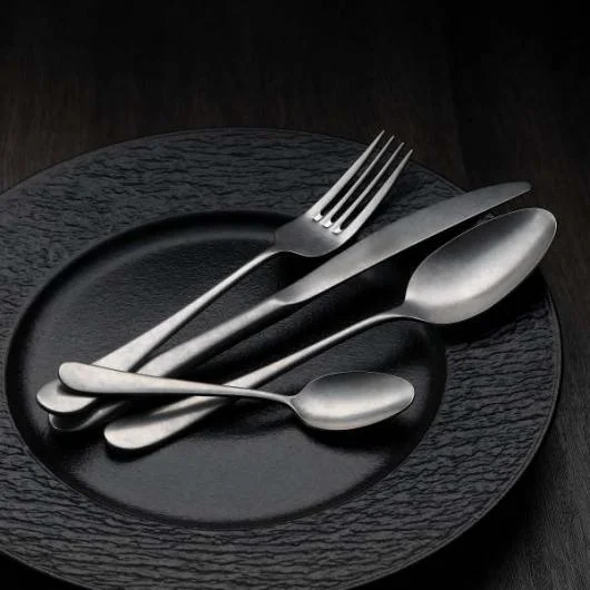 HR55330 Antique Finish Flatware Set