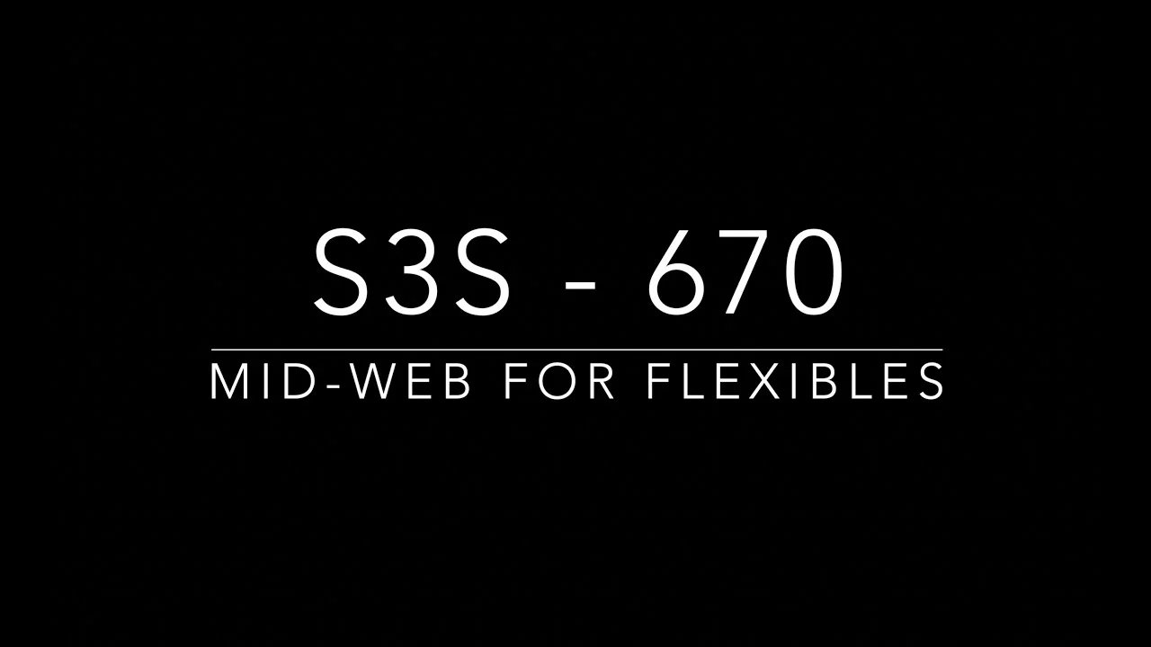 S3S Mid Web Flexographic Press