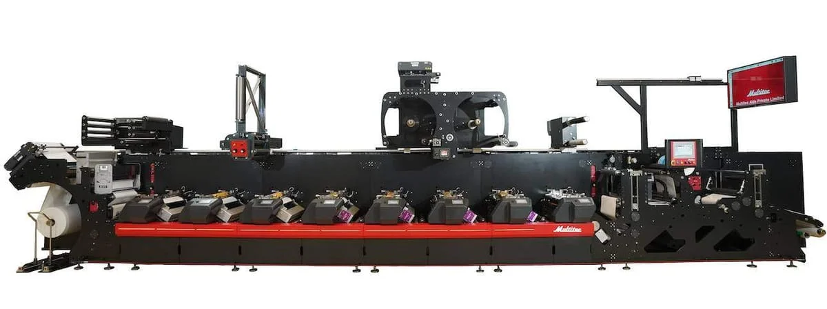 S2 Full Servo Narrow Web Flexographic Press