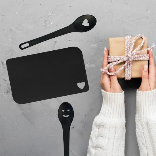 JADE Breakfast Board and Heart Tools