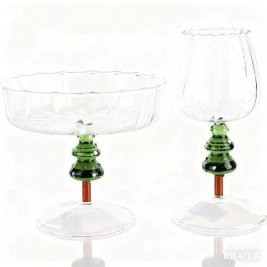 Hand-Made Glass Martini Glass
