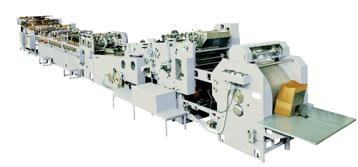 Semi-Automatic Sheet-Fed Square Bottom Paper Bag Machine