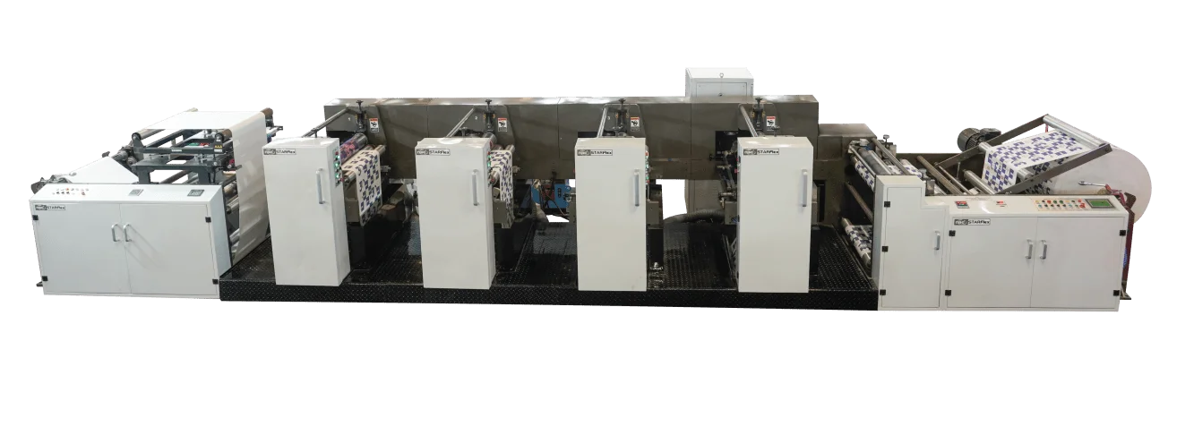 Narrow Web Flexo Label Printing Machine
