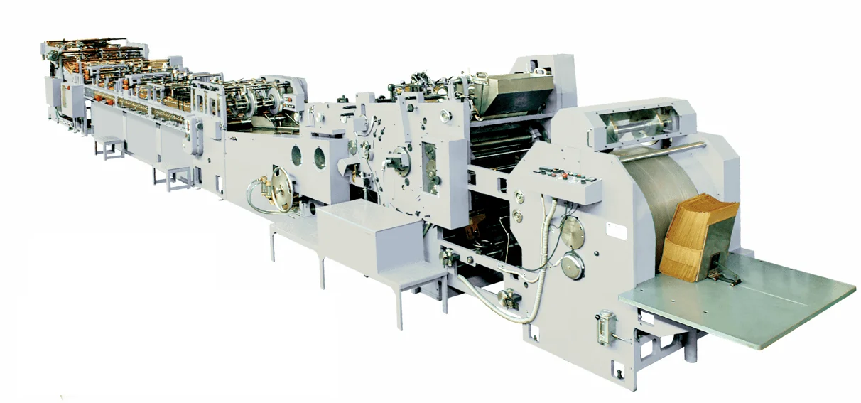 Square Bottom Paper Bag Machine with Rope and Flat Handle