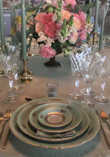 Green Boboli Flower Horeca Design