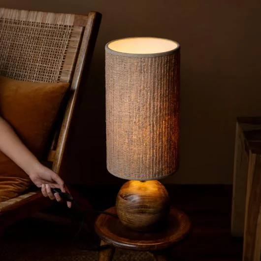 Jute Weave Table Lamp
