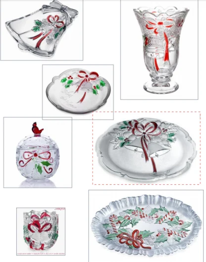 Christmas Glassware Collection